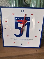 Horloge Publicitaire Pastis