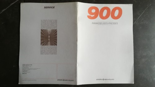 Brochure tracteur presse - presse, new