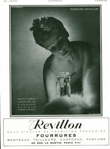Publicité ancienne parfum