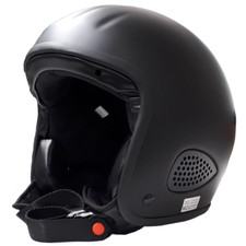 Casque jet noir mat Bores Gensler Kult 3 ECE 22-05