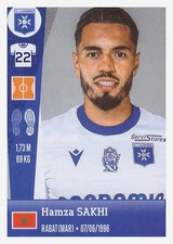 Panini Foot 2023 Hamza Sakhi #075