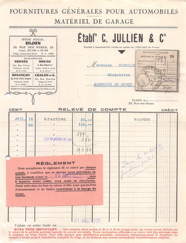 1935 fournitures generales - fournitures,