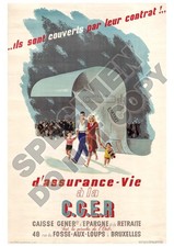 Assurance Vie CGER Circa 1950