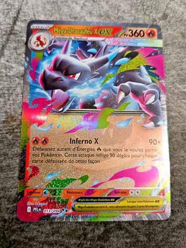 Carte pokémon méga dracaufeu - carte,