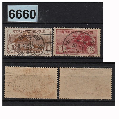 6660 france 1926 timbres - france, 1926-27