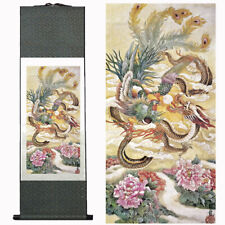 Peinture chinoise dragon et