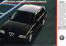 PUBLICITE ADVERTISING 025  1990  ALFA ROMEO  33 BOXER 16V  ( 2p)