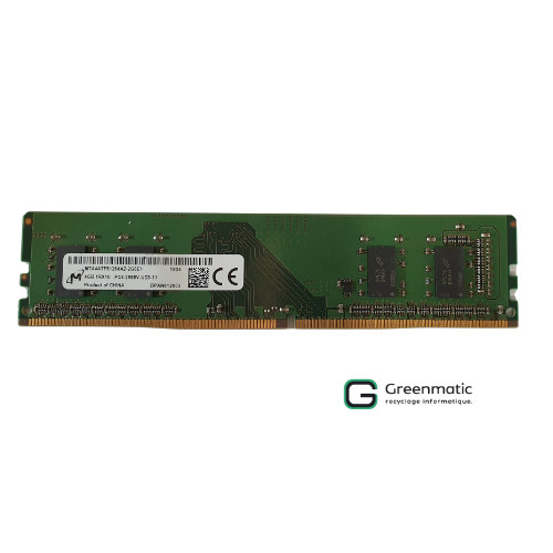 Ram micron ddr4 dimm 4gb - micron,
