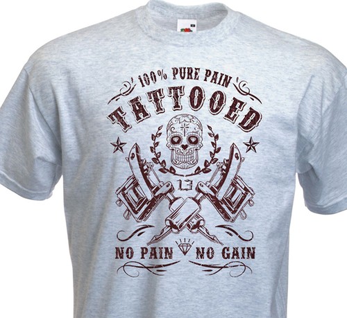 Shirt tattooed pain - tattooed,