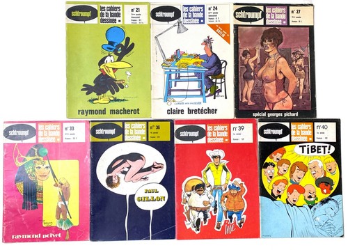 Lot cahiers la bd avec - de,
