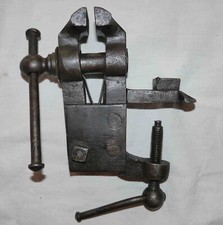 Très ancien mini étau de table (plutôt pour décoration)