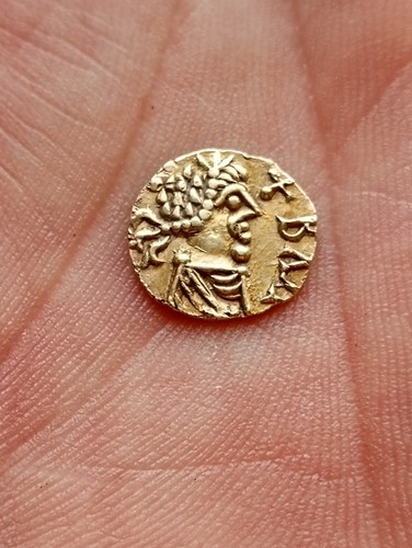Monnaie mérovingienne - mérovingienne, or