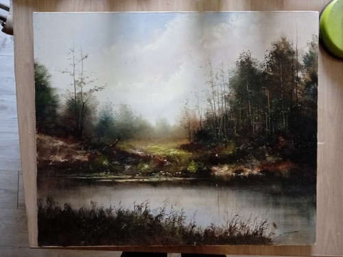 Peinture sur toile moderne - sur,