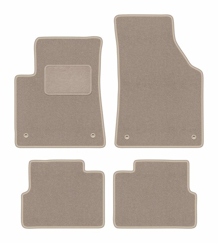 Tapis sol velours beige - velours,