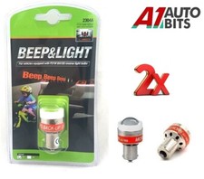 2x 12v LED Marche Arrière Beeper Up Alarme Warning Alerte Ampoule Utilitaire Bus