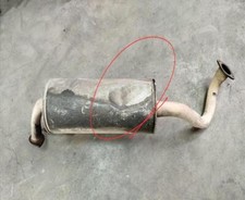 FUTABA 01704 tube arriere echappement pour TOYOTA LAND CRUISER 4.2 TD 30078