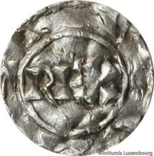 W3871 Rare Denier Carolingiens