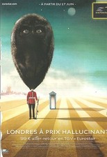 PUBLICITE EUROSTAR Londres à