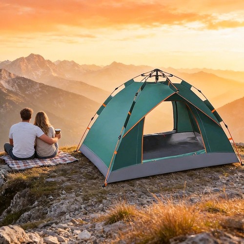 Tente camping automatique - tente, 2