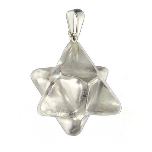 Pendentif étoile merkaba - , en