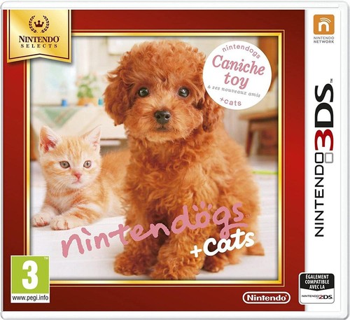 Jeu 3ds nintendogs cats - nintendogs,