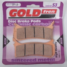 Plaquette de frein Gold Fren