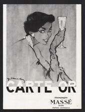 pub papier 1956 BOISSON VIN