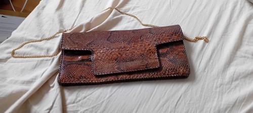 Sac vintage peau serpent - sac,