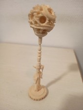 Ancienne Boule de Canton Casse tête Chine Art d'asie Japon