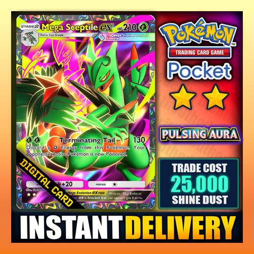 Mega sceptile pokemon tcg - mega,