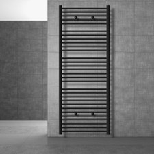 Radiateur noir de salle de