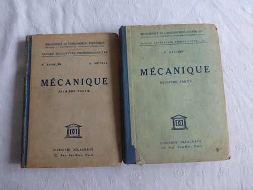 Livres scolaires mécanique - scolaires,