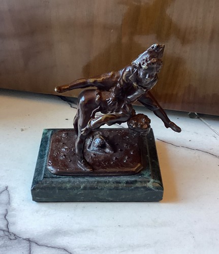 Magnifique statuette bronze - en,