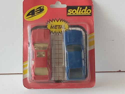 Solido lot deux modeles - solido, 1/43