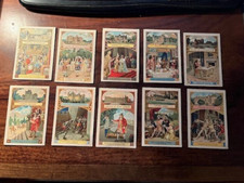 LOT 10 CHROMO IMAGES ANCIENNES