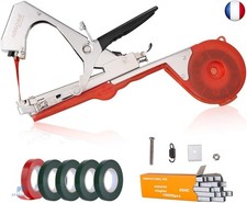 AOSOME Machine à Taper - Attaches Plantes Jardin (Fruits, Légumes, Fleurs, T