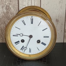 ancien mécanisme mouvement de pendule napoleon 3 diamètre encastrement 121 mm