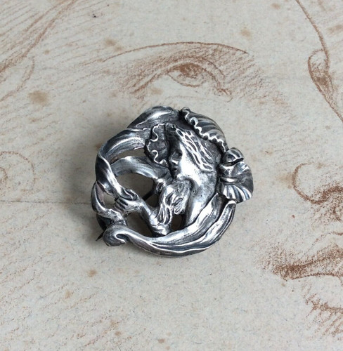Ancienne broche art nouveau - ancienne,