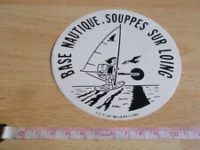 Autocollant BASE NAUTIQUE