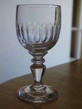 BACCARAT 1 ANCIEN VERRE A LIQUEUR CRISTAL MODELE RENAISSANCE EP 1900 ht  8 cm