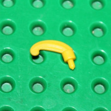 Lego Castle Yellow Minifig Plume Feather Small ref 4502a set 6085 6274 6054 6060