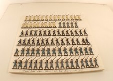 CBG autres Lot de 90 soldats armée marine 14-18 France étain plat rond de bosse