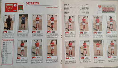 Panini football 1977 page - panini, 77
