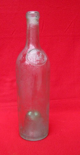 Bouteille ancienne verre - ancienne,