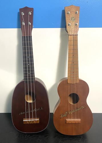 Two tourist ukuleles - tourist, ukuleles!