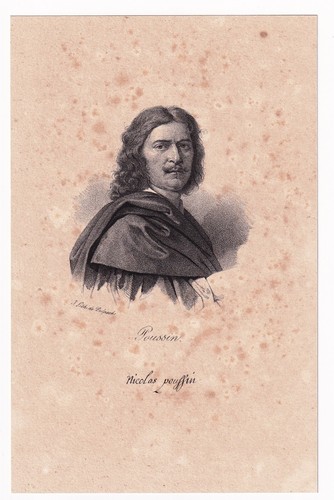 Portrait xixe nicolas - nicolas, poussin