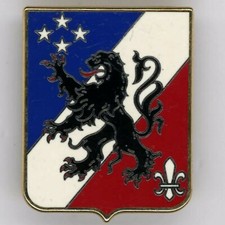 3° Corps d'Armée 2 eme Région Militaire (lion) Insigne Drago Noisiel MLV