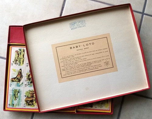 1920 ancien jeu de loto - de,