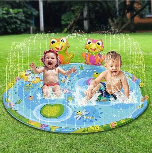 Tapis jet eau jeux - tapis, frog