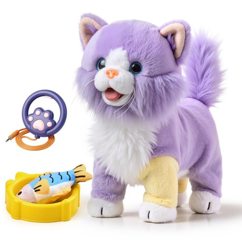 Jouet chat qui marche - qui,